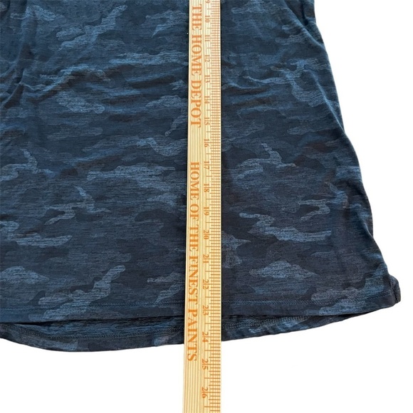 Kyodan Moss Jersey Black Gray Camo Racer Back Gym Activewear Tank Top Sz Small - Picture 8 of 8